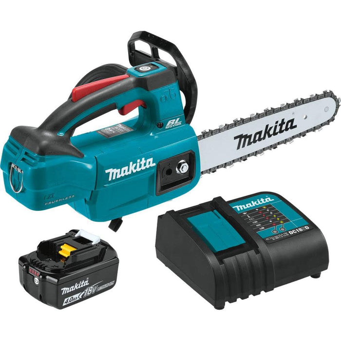 Makita 18V LXT Lithium-Ion Brushless Cordless 10" Top Handle Chain Saw Kit