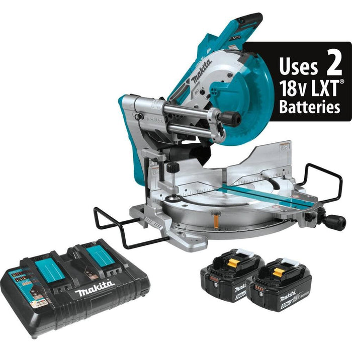 Makita 18V LXT 10" Dual-Bevel Sliding Compound Miter Saw Kit