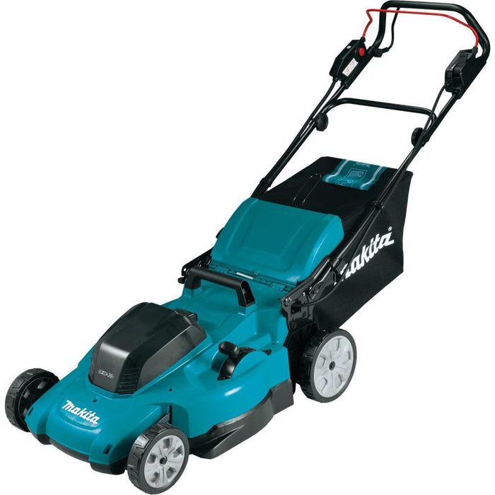 Makita 36V LXT (18V X2) 19 In. Lawn Mower Self-Propelled Kit with 4 Batteries (5.0Ah)