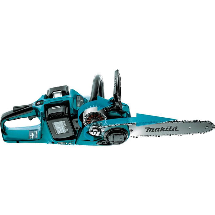 Makita 36V (18V X2) LXT Chainsaw 16 inch Kit Brushless