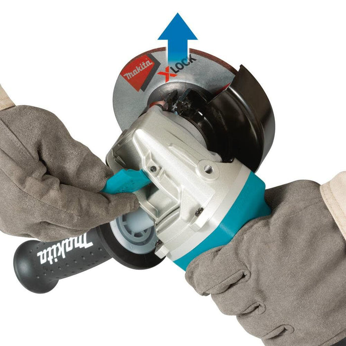 Makita 7.5 Amp (GA4570) 4-1/2 In. Corded X-LOCK Angle Grinder