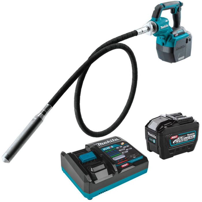 Makita 40V MAX XGT 8ft Concrete Vibrator 8Ah Kit