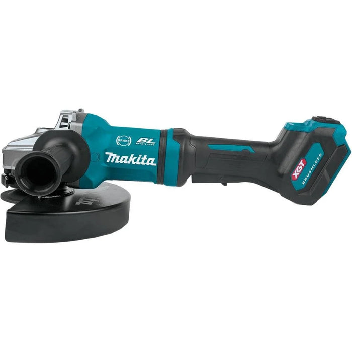 Makita 40 Max XGT Brushless Lithium-Ion 9 in. Cordless Paddle Switch Angle Grinder with Electric Brake and AWS (Bare Tool)