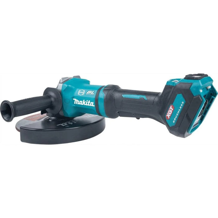 Makita 40 Max XGT Brushless Lithium-Ion 9 in. Cordless Paddle Switch Angle Grinder with Electric Brake and AWS (Bare Tool)