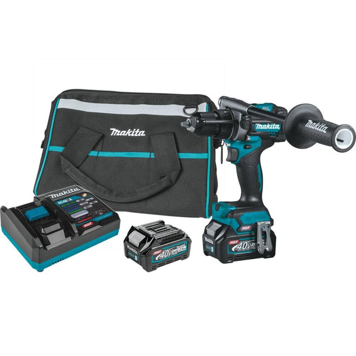 Makita 40V max XGT Brushless Cordless 1/2" Hammer Driver-Drill Kit