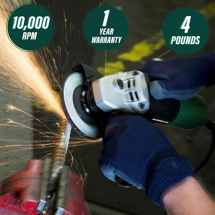 Metabo HPT 4-1/2 In. 6.2 Amp Disc Grinder