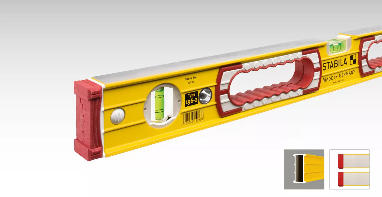 STABILA 72 In. Type 196-2 Spirit Level Tool