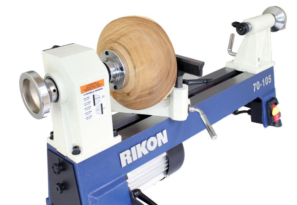 RIKON Power Tools 70-105 10" x 18" 1/2 hp Mini Lathe