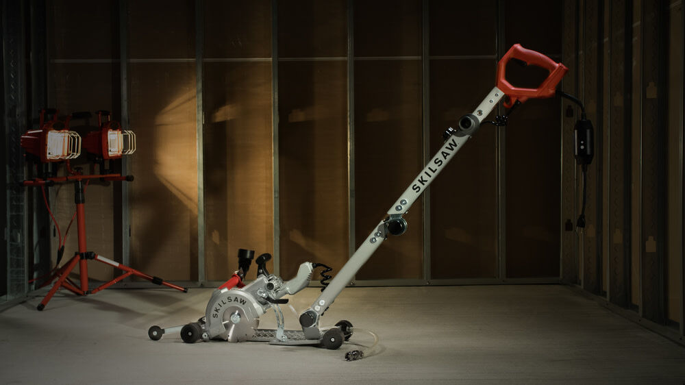 Skilsaw 7" Medusaw Walk Behind Worm Drive for Concrete