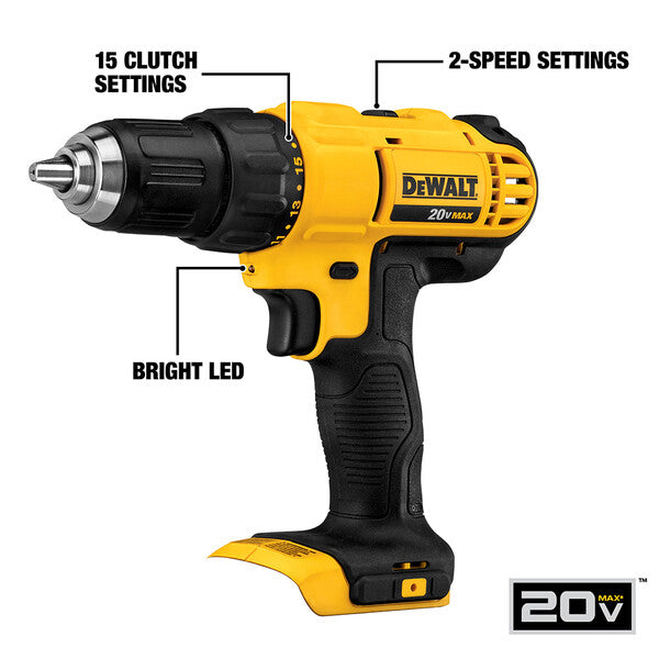 DeWALT (DCK445D1M1) 20V 4-Tool Combo Kit