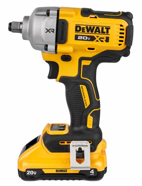 DeWALT 20V MAX XR 1/2 In. Mid-Range Impact Wrench Kit with Hog Ring Anvil