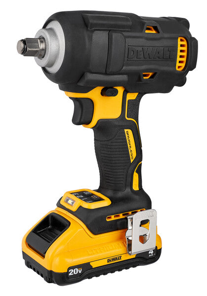 DeWALT 20V MAX XR 1/2 In. Mid-Range Impact Wrench Kit with Hog Ring Anvil