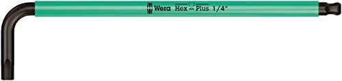 Wera Tools 9 Hex-Plus Multicolour Imperial 2 L-Key Set, Imperial, BlackLaser, 9 Pieces