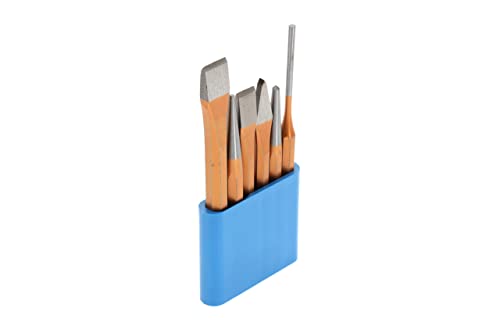 GEDORE 6-Piece Chisel and Punch Set in Plastic Holder