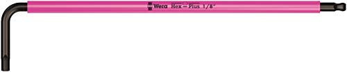 Wera Tools 9 Hex-Plus Multicolour Imperial 2 L-Key Set, Imperial, BlackLaser, 9 Pieces