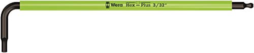 Wera Tools 9 Hex-Plus Multicolour Imperial 2 L-Key Set, Imperial, BlackLaser, 9 Pieces