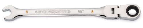 GEARWRENCH Flex Head Ratcheting Combination Wrench