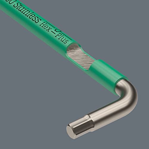 Wera Tools 3950/9 Hex-Plus Multicolour Imperial Stainless 1, Imperial, Stainless Steel