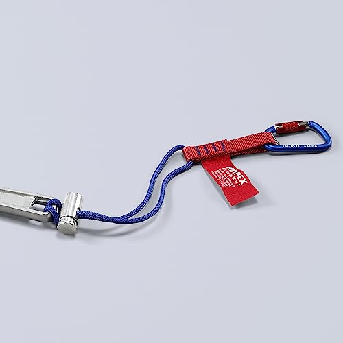 KNIPEX Tethering Adaptor Straps with Captive Eye Carabiner up to 13 lbs.