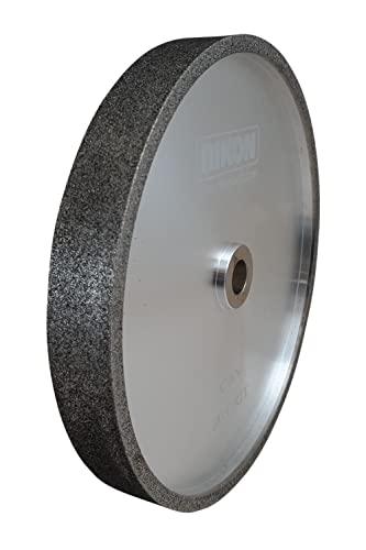 RIKON PRO Series CBN Grinding Wheel 80 Grit 8 In. Wheel to Sharpen High Speed Steel Cutting Tools for your Woodworking Lathe