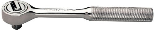 Wright Tool 3426 7" Knurled Grip Ratchet,Silver