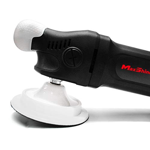 MaxShine M1000 Rotary/RO Polisher: 1000W, 5/8" Spindle Thread, Variable 6 Speed Dial, 4-Meter Heavy Duty Cable