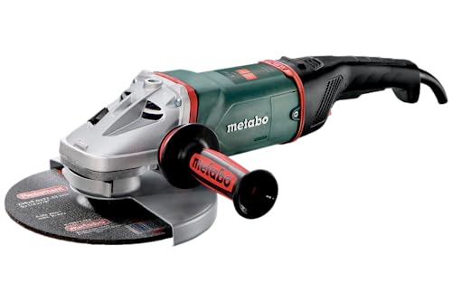 Metabo 9" Angle Grinder - 6, 600 Rpm - 15.0 Amp W/Lock-On Trigger Professional Angle Grinder (Open-Box, Excellent Condition)
