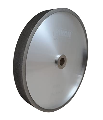 RIKON PRO Series CBN Grinding Wheel 350 Grit 8 In. Wheel to Sharpen High Speed Steel Cutting Tools for your Woodworking Lathe