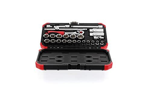 GEDORE 26-Piece 3/8 Size, 6-24mm Socket Set