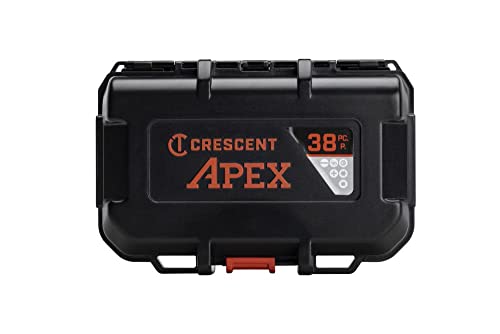 Crescent 38-Piece APEX 1/4 Inch Impact Driver Bit Set