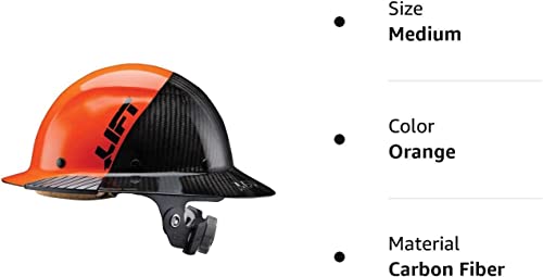 LIFT Safety Dax Fifty 50 Carbon Fiber Full Brim Hardhat