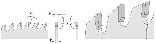 Chrome Heavy Duty Crosscut Saw Blades