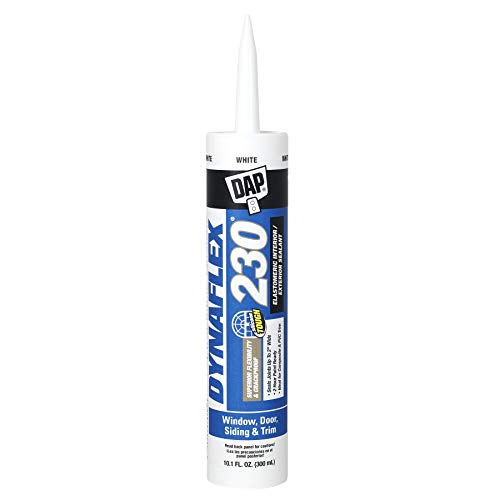 12‐Pack of 10.1 oz Dap 18300 White Dynaflex 230 Premium Window, Door, and Trim Sealant