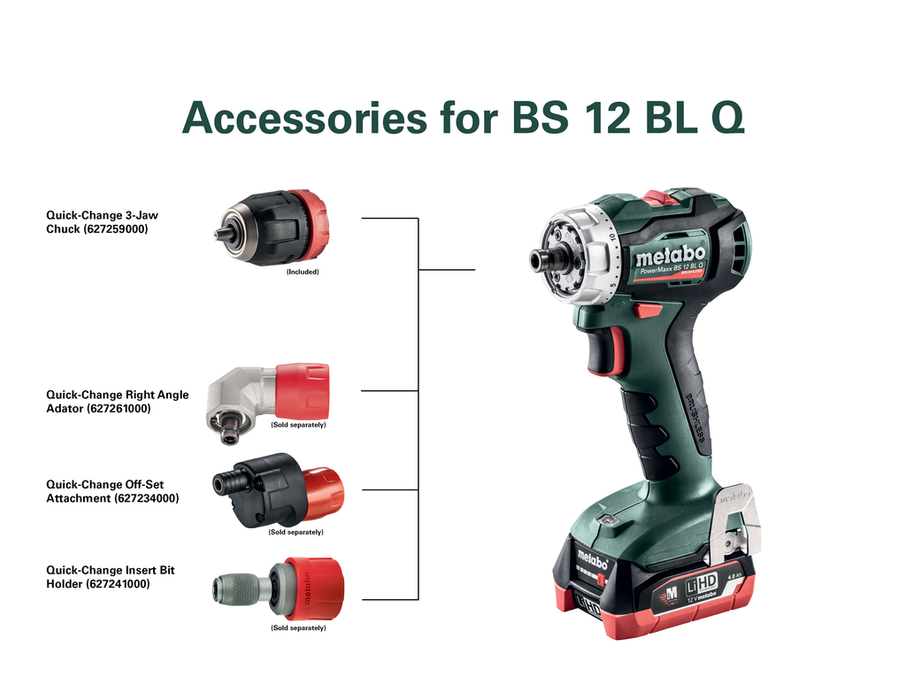 Quick Change Right Angle Attachment for LT Quick