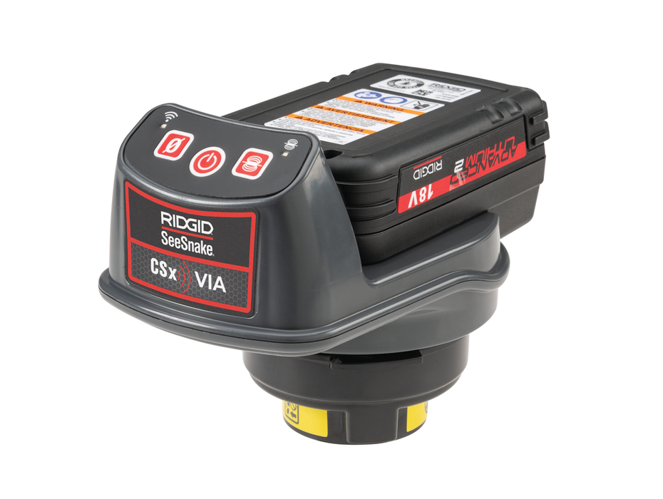 RIDGID® SeeSnake® CSx Via System with 2 Batteries and Charger