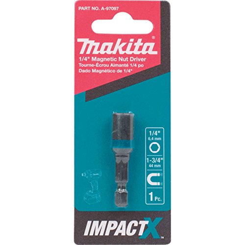 Makita Impact️ 1/4″ x 1-3/4″ Magnetic Nut Driver