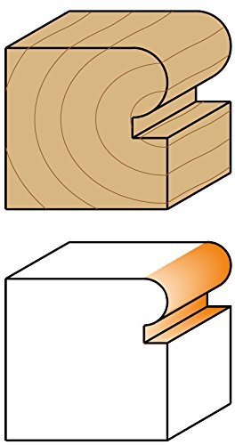 CMT Corner Beading Bit, 1/4-Inch Shank, 1/8-Inch Radius, Carbide-Tipped