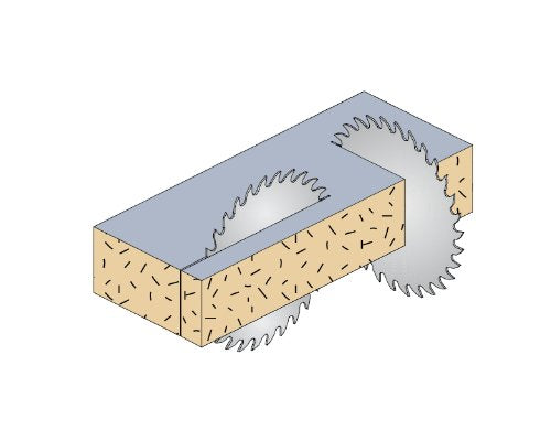 Chrome Heavy Duty Crosscut Saw Blades