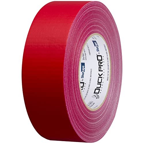 Shurtape Duck Pro Contractor Grade, Co-Extruded Cloth Duct Tape for Sealing, Seaming, Repair and Remodel