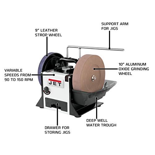 JET Variable Speed Wet Sharpener with Accessories