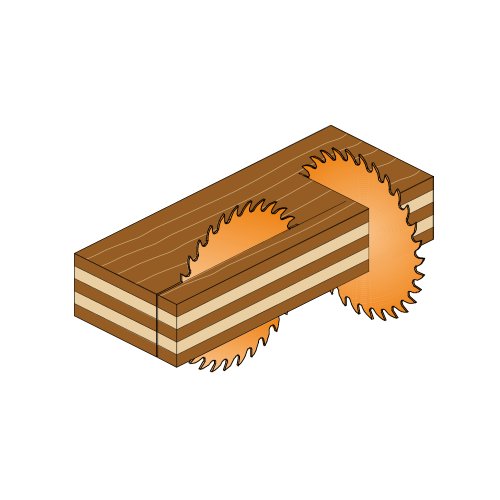 CMT 10 In x 80 x 5/8 In Industrial Sliding Compound Miter & Radial Blades