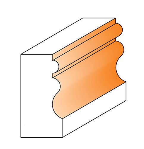 CMT Molding Bit, 1/2-Inch Shank, 15/16-Inch Diameter, Carbide-Tipped