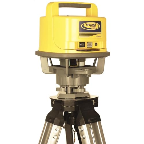 Spectra Precision Self-Leveling Laser Level with Receiver, C70 Rod Clamp, Alkaline Batteries, and Carry Case