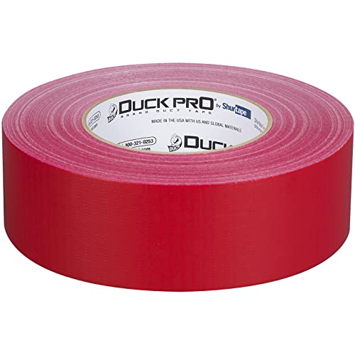 Shurtape Duck Pro Contractor Grade, Co-Extruded Cloth Duct Tape for Sealing, Seaming, Repair and Remodel