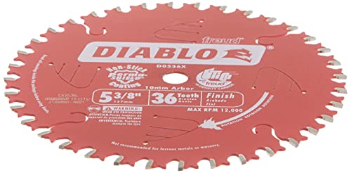 Diablo 5-3/8 in. x 36 Tooth Finish Trim Saw Blade