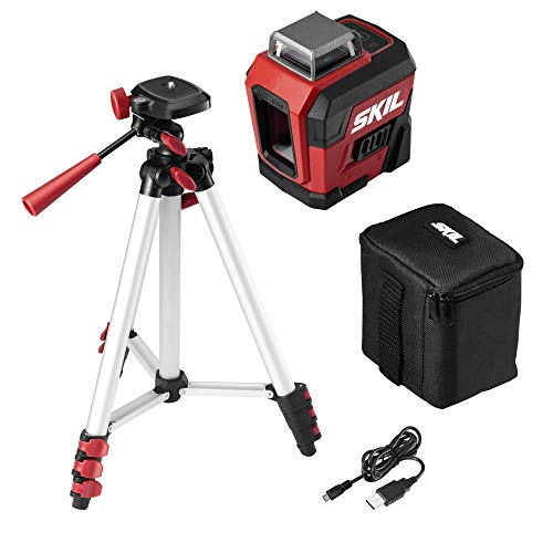 SKIL Self-Leveling Green Cross Line 360-Degree Laser Level with Tripod