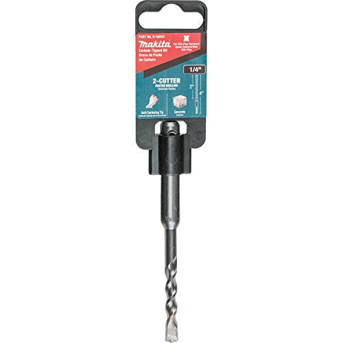 Makita 1/4" x 4" SDS-Plus Bit, 2-Cutter