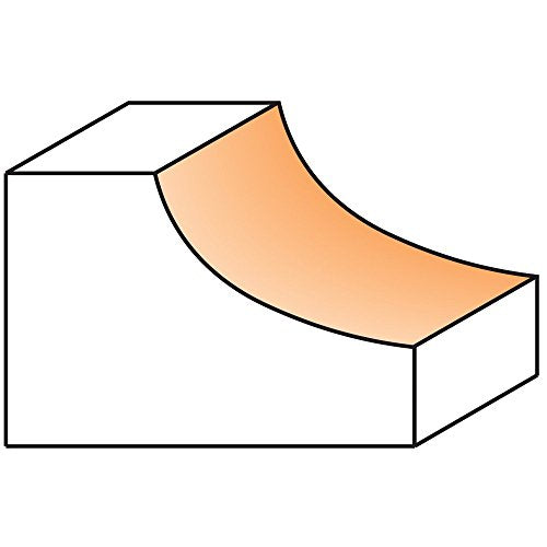 CMT Cove Router Bit with 2-Inch Diameter