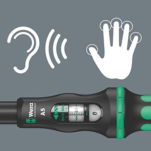 Click-Torque A5 Torque wrench Drive 2 5-25 Nm