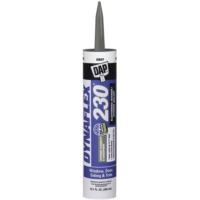 Dynaflex 230 10.1 oz. White Premium Elastomeric Exterior/Interior Window, Door and Trim Sealant